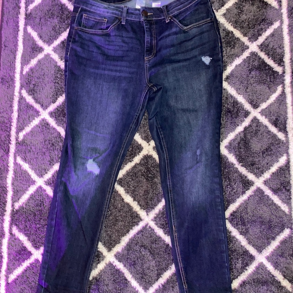 Skinny Blue Jeans